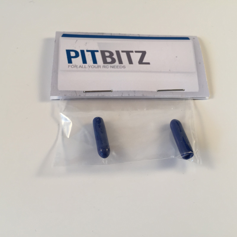 Antenna Pipe Topper - Blue (2pcs)